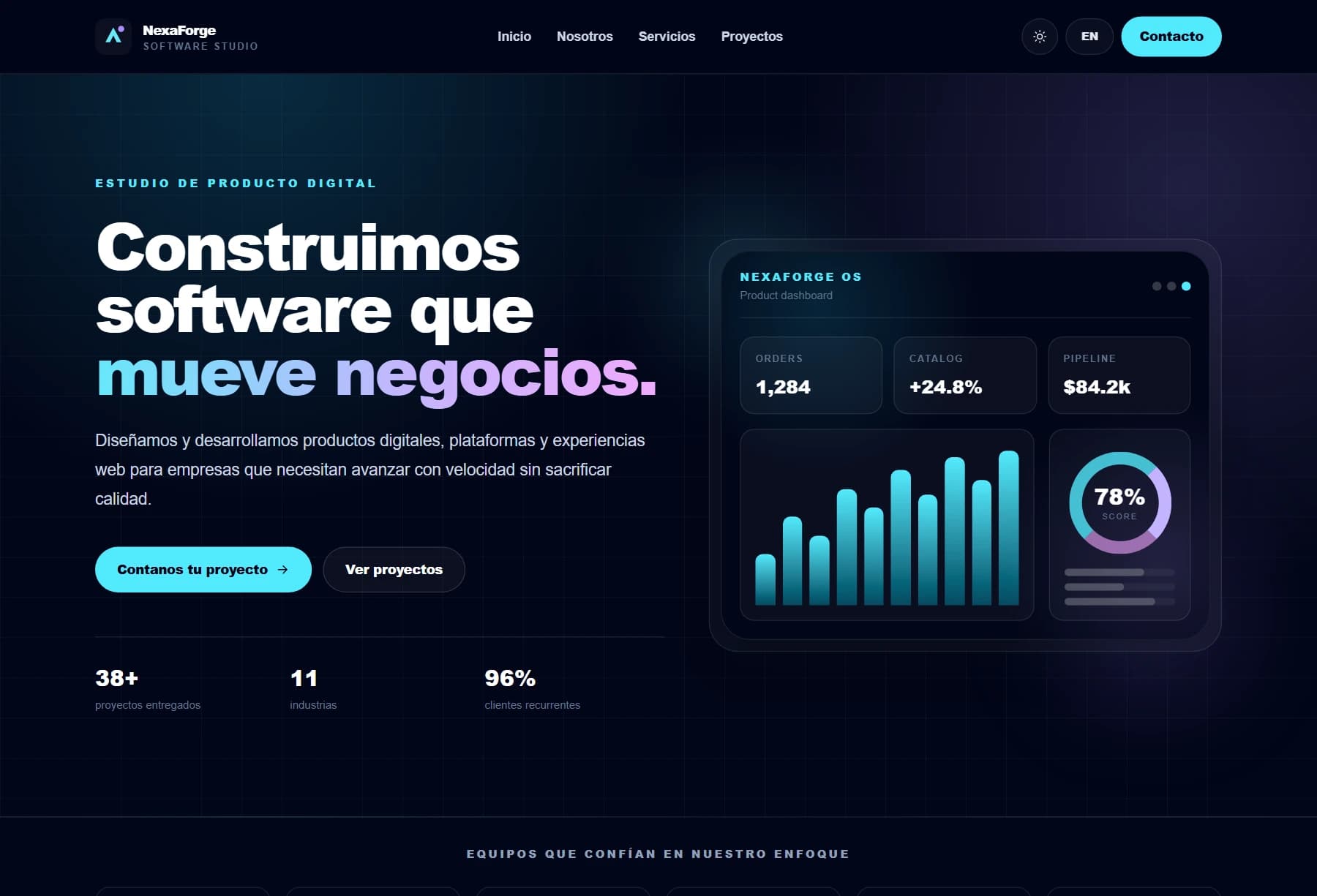 SG Agency & Software Company Template